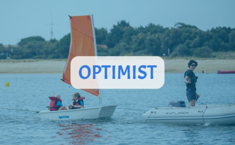 7 à 10 ANS - OPTIMIST - INITIATION - JUILLET / AOÛT
