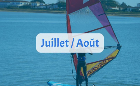 10 ANS ET PLUS - PLANCHE À VOILE - JUILLET / AOÛT