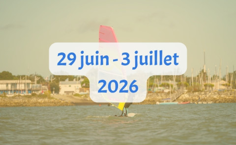 10 ANS ET PLUS - PLANCHE À VOILE - TOUS NIVEAUX - 29 Juin au 3 juillet